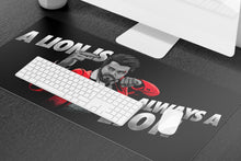 Load image into Gallery viewer, A Lion is Always a Lion | Goat Official Premium Deskmat