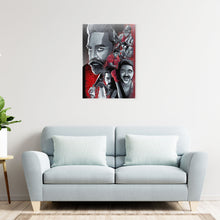 Load image into Gallery viewer, Ulaganayagan Kamal Haasan Tribute Metal Poster