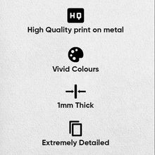 Load image into Gallery viewer, Set of 5 Aesthetic Metal Posters | Minimal Art & Modern Decor Collection - A4 / A5