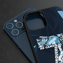 Load image into Gallery viewer, MS Dhoni He came He conquered He left Tribute Phone Case