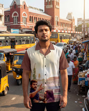 Load image into Gallery viewer, Vaaranam Aayiram Angry Young Man Aesthetic Hawaiian Shirt | Intense Cinema Collection