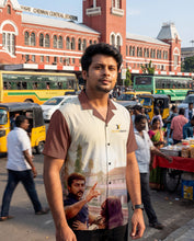 Load image into Gallery viewer, Vaaranam Aayiram Angry Young Man Aesthetic Hawaiian Shirt | Intense Cinema Collection