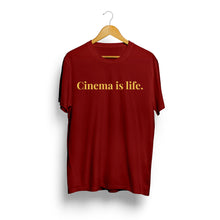 Load image into Gallery viewer, Cinema Is Life Unisex T-Shirts | True Movie Lover Statement Collection