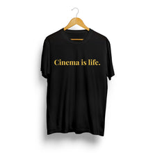 Load image into Gallery viewer, Cinema Is Life Unisex T-Shirts | True Movie Lover Statement Collection