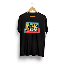 Load image into Gallery viewer, Music is Life Tshirts Unisex
