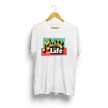 Load image into Gallery viewer, Music is Life Tshirts Unisex