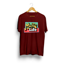 Load image into Gallery viewer, Music is Life Tshirts Unisex