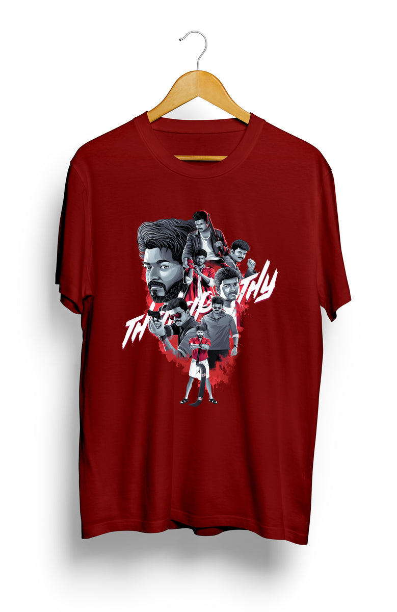 Vijay Super Vijay Star Sports Thalapathy Vijay Special Tshirts