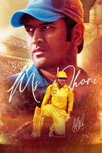 Load image into Gallery viewer, MS Dhoni Poster Wall Frames