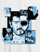 Load image into Gallery viewer, Always Thala Printed Unisex Tshirts