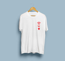 Load image into Gallery viewer, King Queen Couple Unisex T-shirts