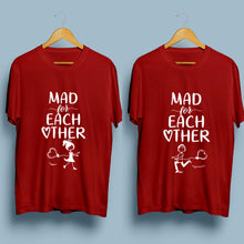 Load image into Gallery viewer, Couples Mad FOR Each Other Unisex T-shirts