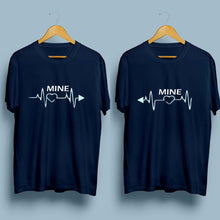 Load image into Gallery viewer, Couples Mine Love Lifelines Unisex T-shirts