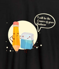 Load image into Gallery viewer, Couples Pencil Rubber Funny Couple T-shirts