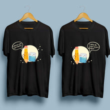Load image into Gallery viewer, Couples Pencil Rubber Funny Couple T-shirts
