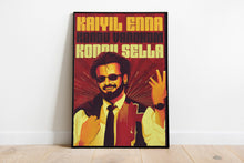 Load image into Gallery viewer, Rajinikanth Words Wall frames- Kaiyil Enna Kondu vandhom Kondu Sella