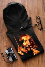 Load image into Gallery viewer, Karnan Dhanush Black Hoodies Unisex- Golden