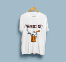 Load image into Gallery viewer, Powered by Tea Dhum Unisex T-shirt