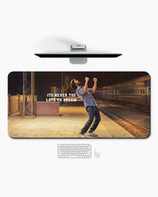 Load image into Gallery viewer, It’s Never Too Late to Dream – Jersey Inspired Deskmats | Motivational Cinema Collection
