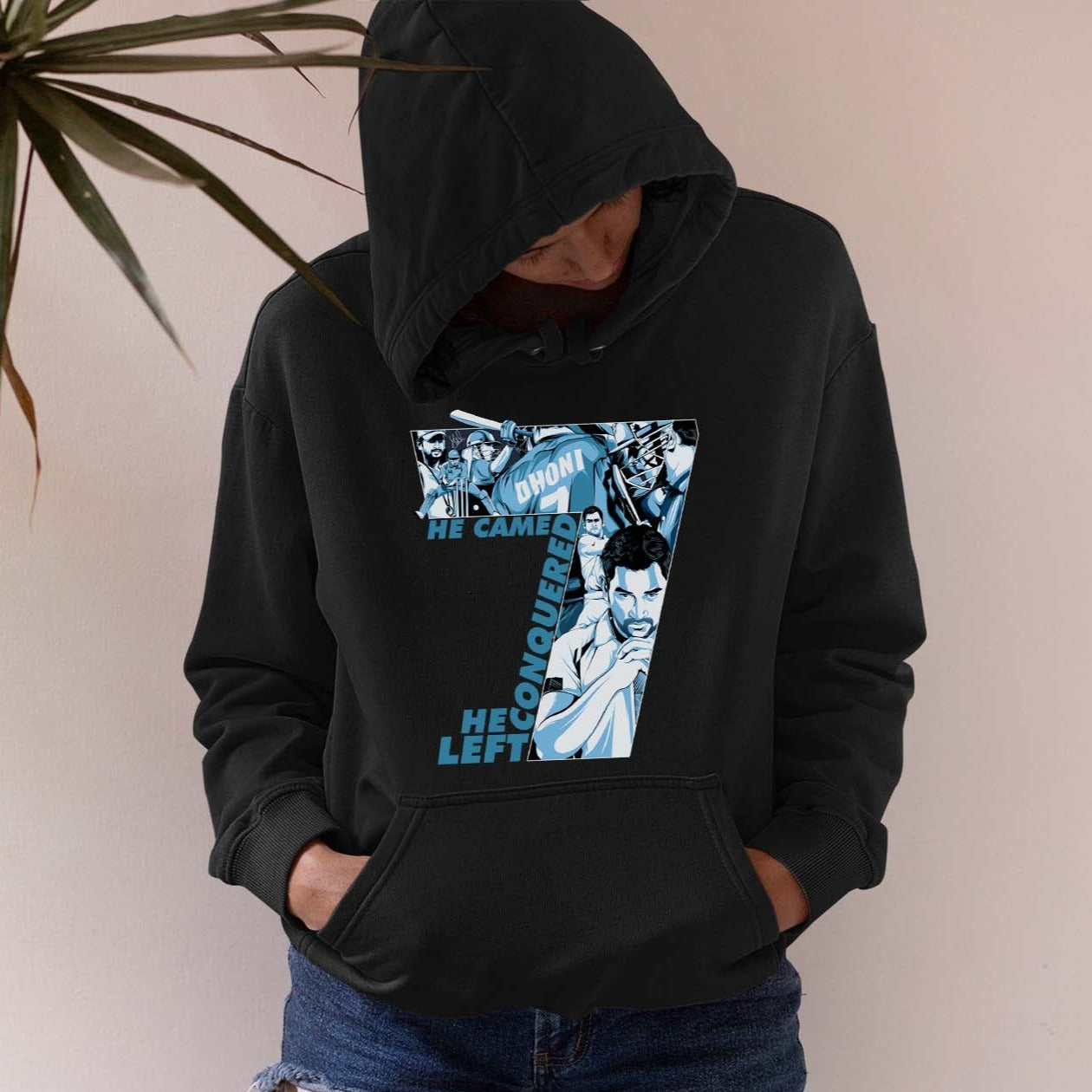 MS Dhoni Tribute Hoodies – ColourCrafts