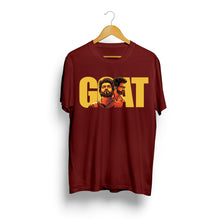 Load image into Gallery viewer, Thalapathy Vijay is The Goat | Goat Official T-Shirt (Golden Orange Edition)
