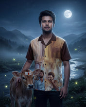 Load image into Gallery viewer, Idly Kadai Inspired Aesthetic Hawaiian Shirt | Aesthetic Collection
