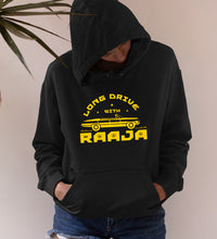 Load image into Gallery viewer, LONG DRIVE WITH RAAJA Tribute  | Pattukkaaran Merch - Unisex Hoodies
