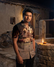 Load image into Gallery viewer, Meiyazhagan Aesthetic Hawaiian Shirt | Timeless Tamil Cinema Collection
