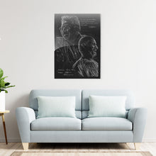 Load image into Gallery viewer, Mani Ratnam &amp; Ilaiyaraaja Metal Poster
