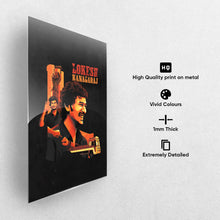 Load image into Gallery viewer, Lokesh Kanagaraj Tribute Metal Poster
