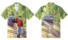 Load image into Gallery viewer, Rythm Aesthetic Shirt – Tamil Cinema Inspired Premium Printed Hawaiian Shirt | Aesthetic Collection

