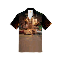 Load image into Gallery viewer, Meiyazhagan Aesthetic Hawaiian Shirt | Timeless Tamil Cinema Collection
