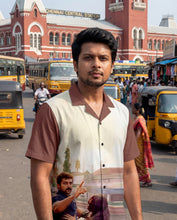 Load image into Gallery viewer, Vaaranam Aayiram Angry Young Man Aesthetic Hawaiian Shirt | Intense Cinema Collection

