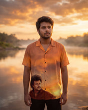 Load image into Gallery viewer, Thalaivar Iconic Love Breakup Scene Hawaiian Shirt | Tamil Cinema Inspired Apparel | Classic Collection
