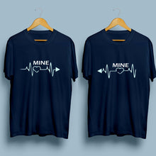 Load image into Gallery viewer, Couples Mine Love Lifelines Unisex T-shirts
