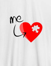 Load image into Gallery viewer, Couple Puzzle of Love Unisex T-shirts
