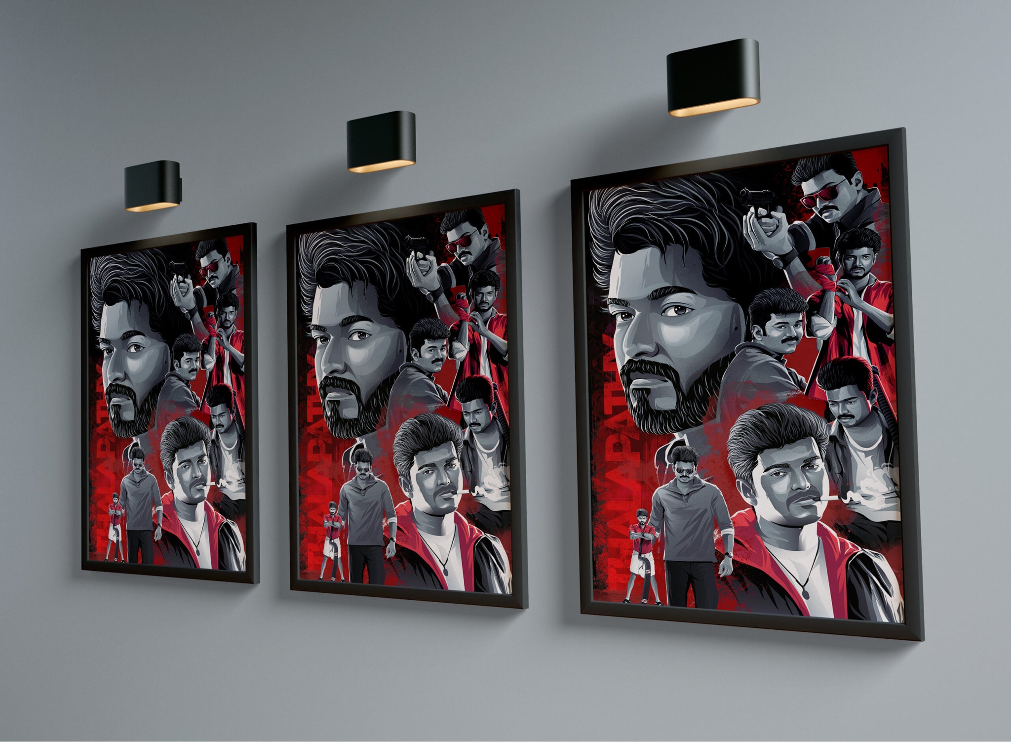 Thalaivaa - Time to Lead - An official drawing for thalaiva movie promotion  | Facebook
