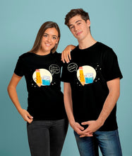 Load image into Gallery viewer, Couples Pencil Rubber Funny Couple T-shirts
